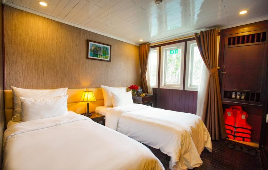 Cabin Premium Giường đôi/2 Giường đơn Nhìn ra Đại dương – 2 Ngày 1 Đêm