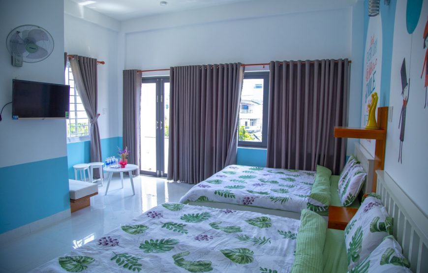 Havana House Quy Nhơn – Phòng 2 giường đôi 1m6 (Twinkle room)