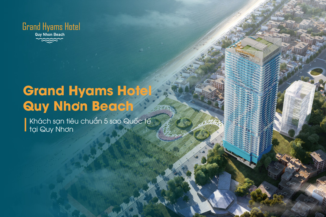 Khách sạn 5* TMS Quy Nhon Grand Hyams Hotel Quy Nhon beach