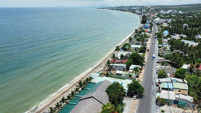 Bình Thuận có bờ biển dài 192 km
